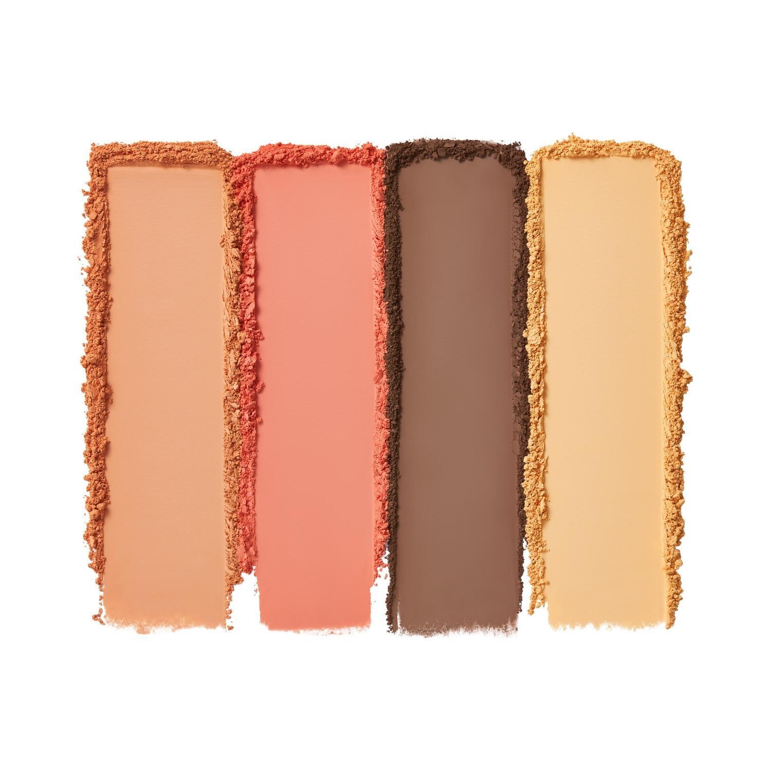 E.L.F. SET IT BRIGHT CORRECTING & BRIGHTENING SETTING POWDER QUAD (CUARTETO DE POLVO SUELTO PARA ROSTRO)
